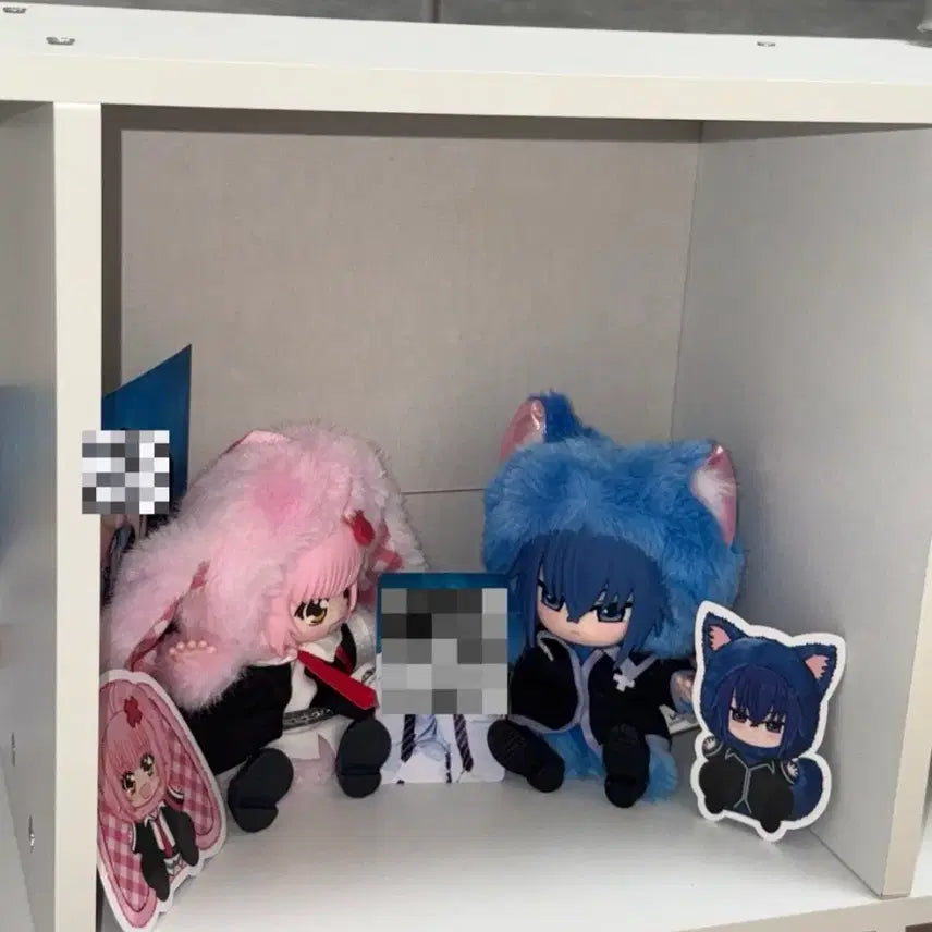 [BUNJANG] Shugo Chara! Amu &amp; Tadase Animal Plush Keychains Bundle Set / 캐릭캐릭체인지 아무토마 애니멀 인형키링 일괄 판매