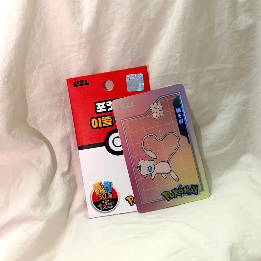 [BUNJANG] Pokemon Eisle Transportation Card - Mew / 새상품) 포켓몬 이즐 교통카드 뮤