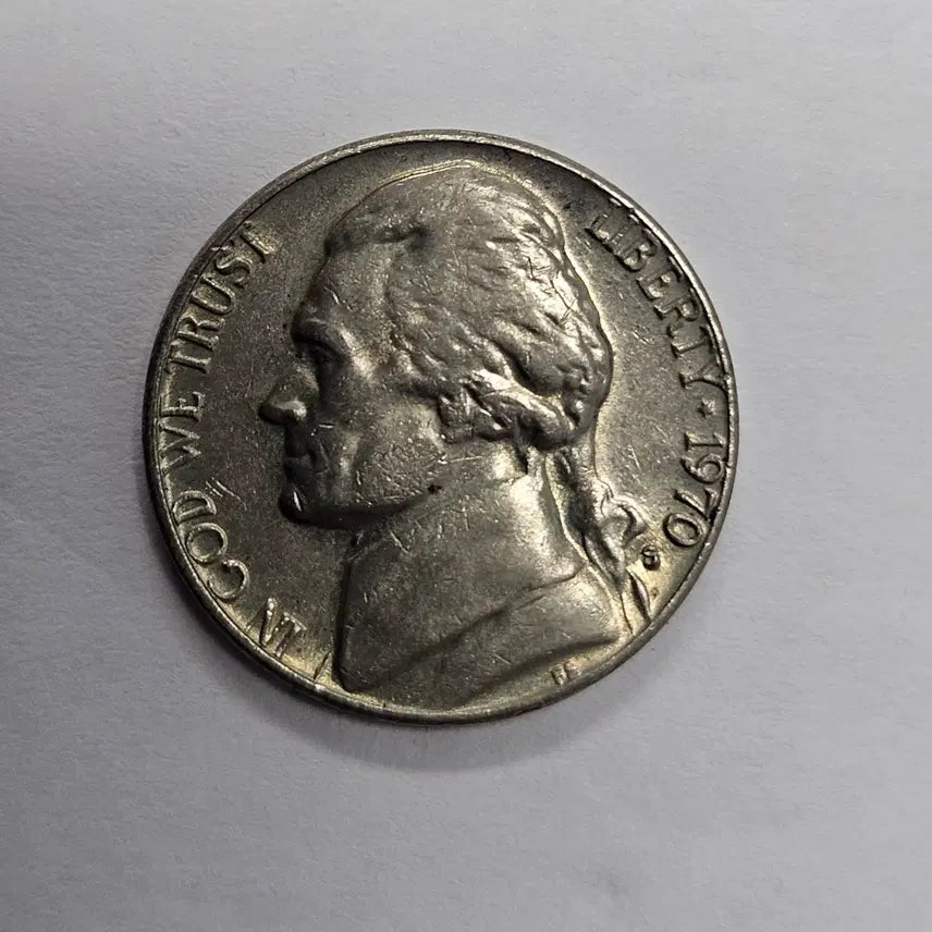 [BUNJANG] 1970-S 5 Cents Coin / 1970-S 5센트 D-560