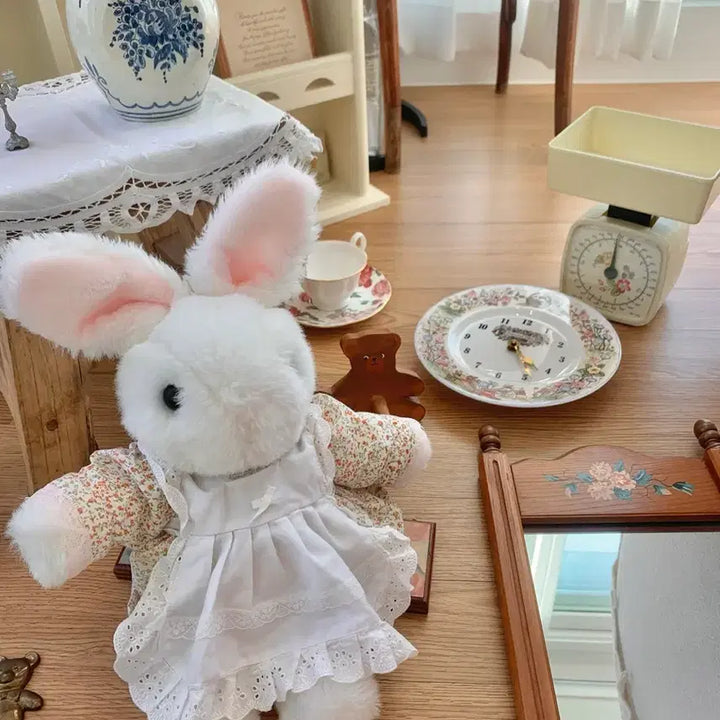 [BUNJANG] Vintage Baby Rabbit Plush Toy / 빈티지 아기토끼 토끼 인형