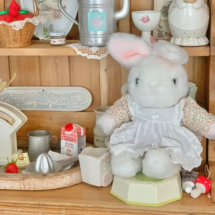[BUNJANG] Vintage Baby Rabbit Plush Toy / 빈티지 아기토끼 토끼 인형