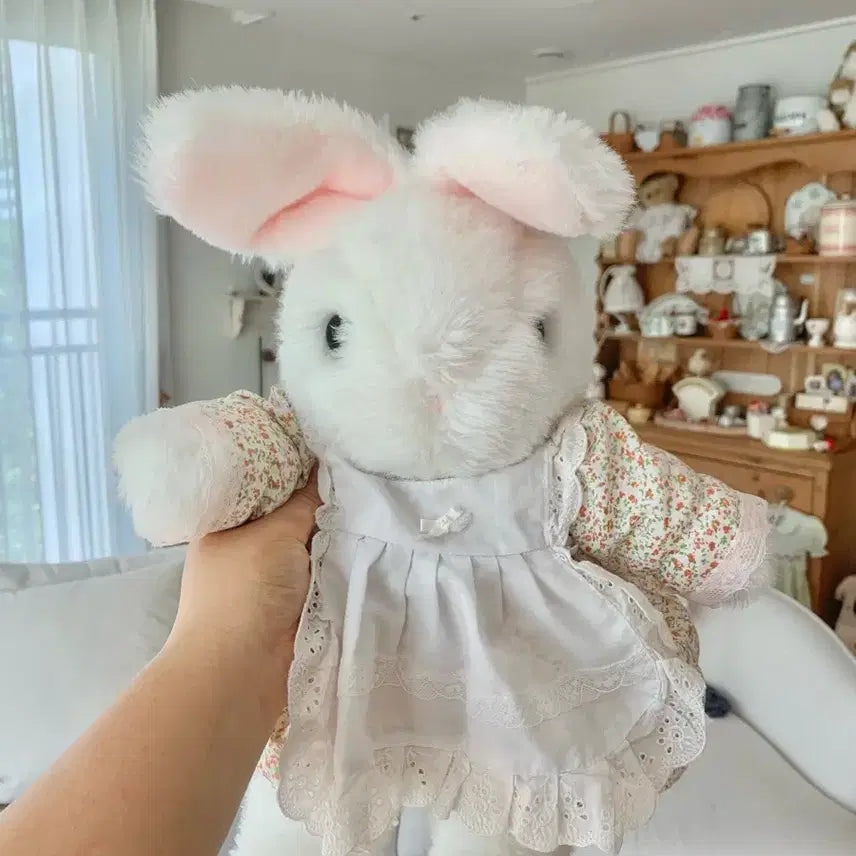 [BUNJANG] Vintage Baby Rabbit Plush Toy / 빈티지 아기토끼 토끼 인형