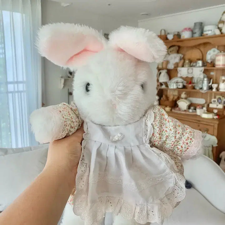 [BUNJANG] Vintage Baby Rabbit Plush Toy / 빈티지 아기토끼 토끼 인형