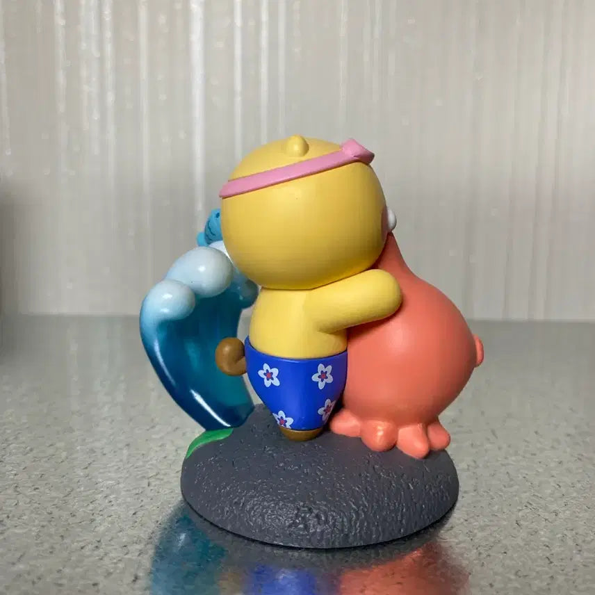 [BUNJANG] Kakao Ryan Jeju Surfing Figure (Damaged) / 카카오 춘식 제주 피규어 서핑 하자품