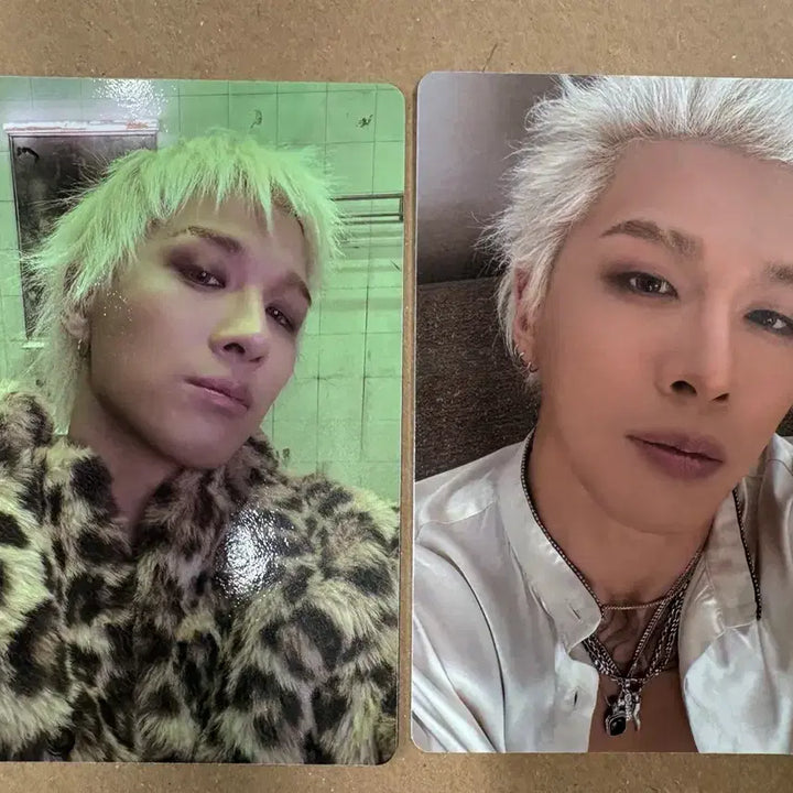 [BUNJANG] Taeyang MD Lucky Draw Photocard Set / 태양 MD 10만원 이상 특전포카 2장세트
