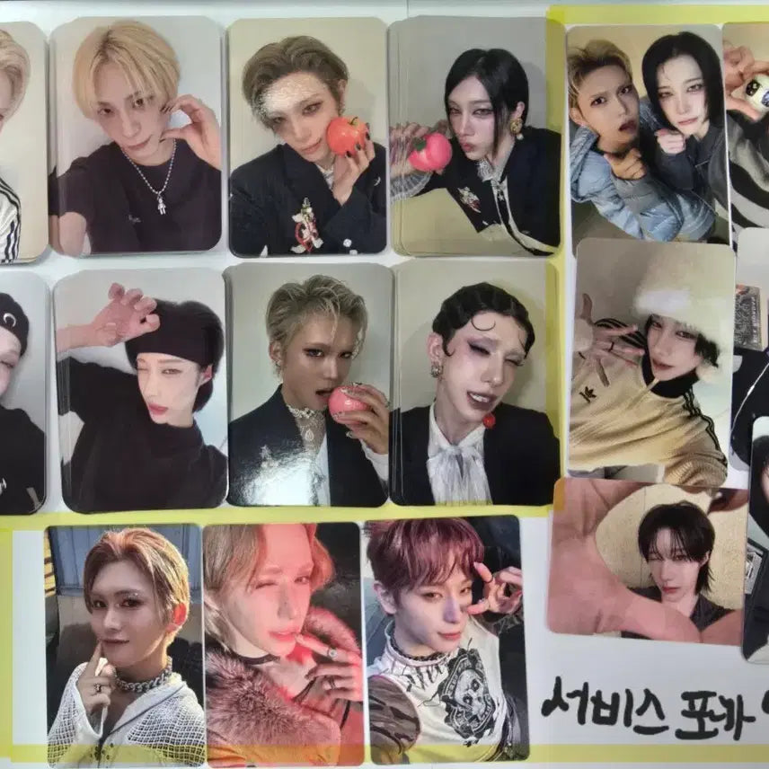 [BUNJANG] XLOV Lucky Draw Photocard Bundle Set (71 pcs) / XLOV 엑스러브 미공포 포토카드 총 71장 일괄판매 합니다!(서비스포함!!)