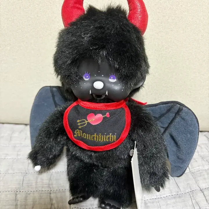 [BUNJANG] Devil Monchhichi (Black) / 악마 몬치치(흑)