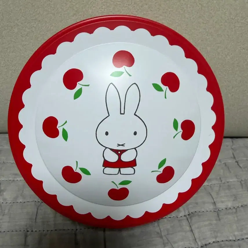 [BUNJANG] Miffy Apple Tin Case / 미피 사과 틴케이스