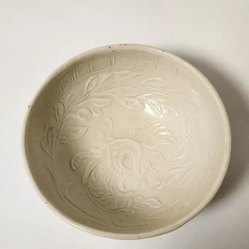 [BUNJANG] Ding Ware Tea Bowl Chinese Celadon Porcelain / 정요 다완 높이4.9cm폭11.4cm 중국도자기