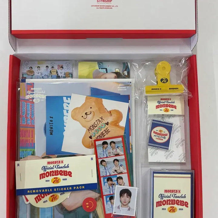[BUNJANG] Monsta X 7th Generation Official Fanclub Kit / 탈덕처분 몬스타엑스 몬베베 7기 팬클럽 키트