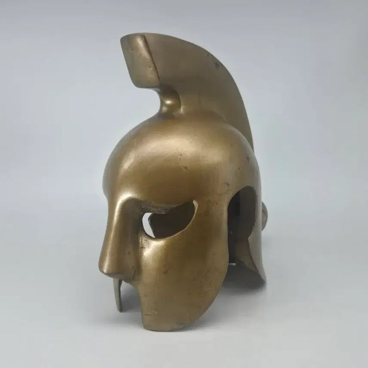 [BUNJANG] Antique Hellenistic Corinthian Helmet Decorative Object / 골동품 근대사 황동제  그리스 코린토스 양식 투구 장식품
