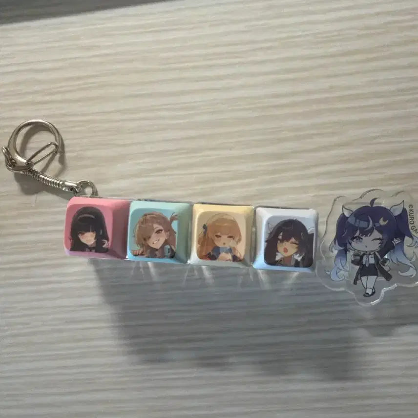 [BUNJANG] GS25 My Melody Keycap Keyring / 명조 gs25 키캡 키링 개봉