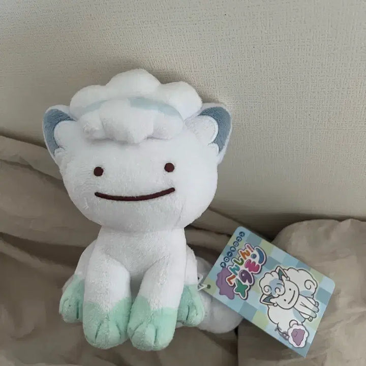 [BUNJANG] Pokemon Metamon Alolan Vulpix Plush / 변신 메타몽 알로라 식스테일 일본텍