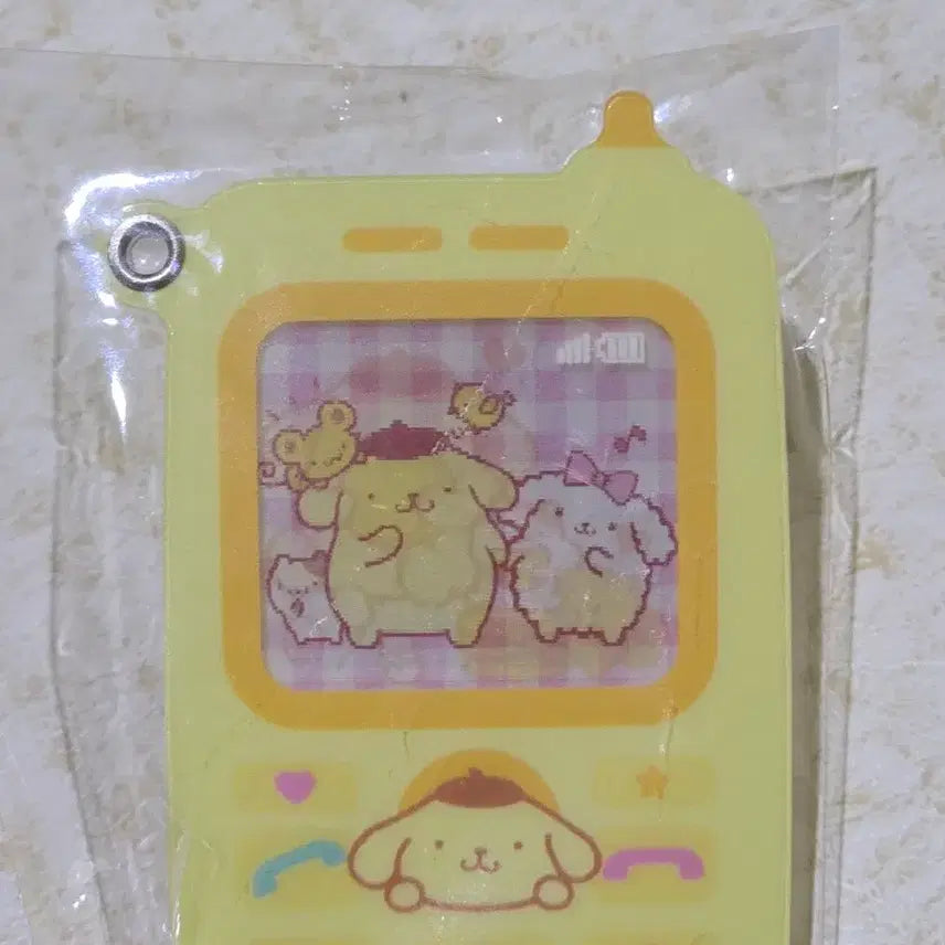 [BUNJANG] Pompompurin Acrylic Phone Strap / 아크릴 핸드폰 키링 폼폼푸린