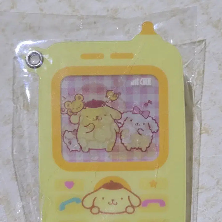[BUNJANG] Pompompurin Acrylic Phone Strap / 아크릴 핸드폰 키링 폼폼푸린