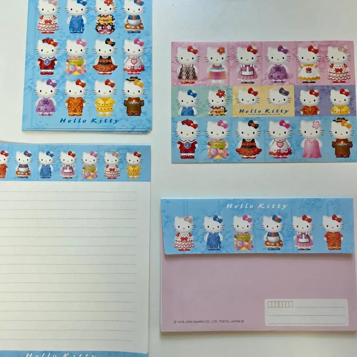 [BUNJANG] Vintage Hello Kitty Mail Postcard Set / 고전 헬로키티 우편 엽서세트