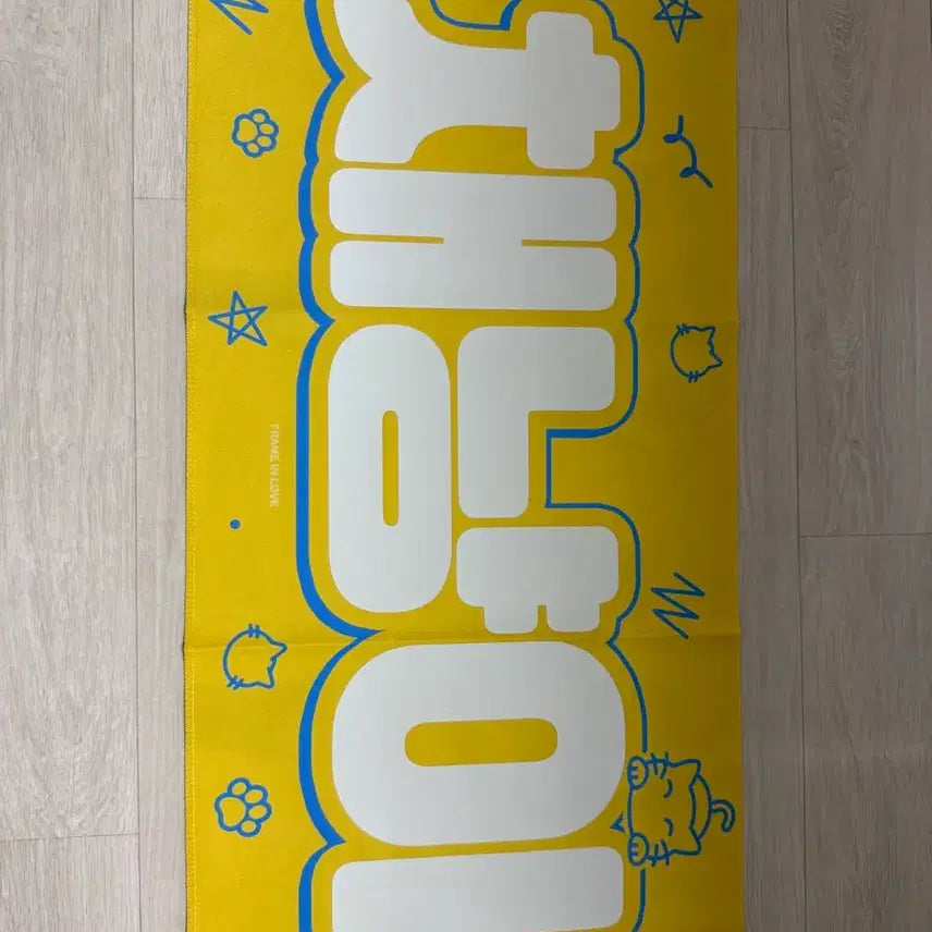 [BUNJANG] MONSTA X Hyungwon Chaenyangi Slogan / 몬스타엑스 형원 슬로건 채냥이