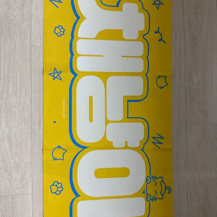 [BUNJANG] MONSTA X Hyungwon Chaenyangi Slogan / 몬스타엑스 형원 슬로건 채냥이