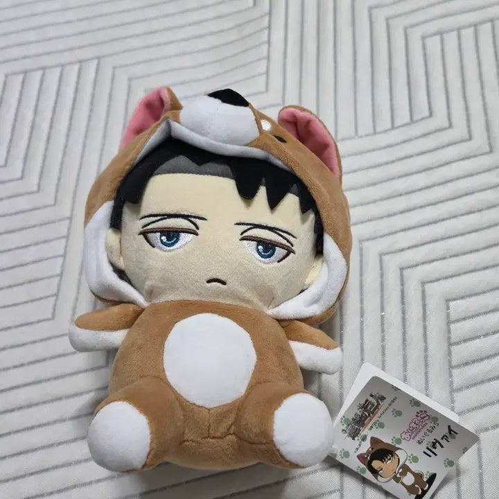 [BUNJANG] Attack on Titan Levi Animal Room S Size Plush Doll Authentic / 진격의거인 리바이 아니마루코 립뭉이 s 사이즈 인형 정품