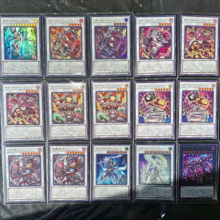 [BUNJANG] Killer Tune Deck (Complete Set) + Rose Pamela Over Frame / 킬러튠 일판 완덱 싸게 팝니다+로즈파멜라 오버프레임+큐 프텍+하르모니아 탄환