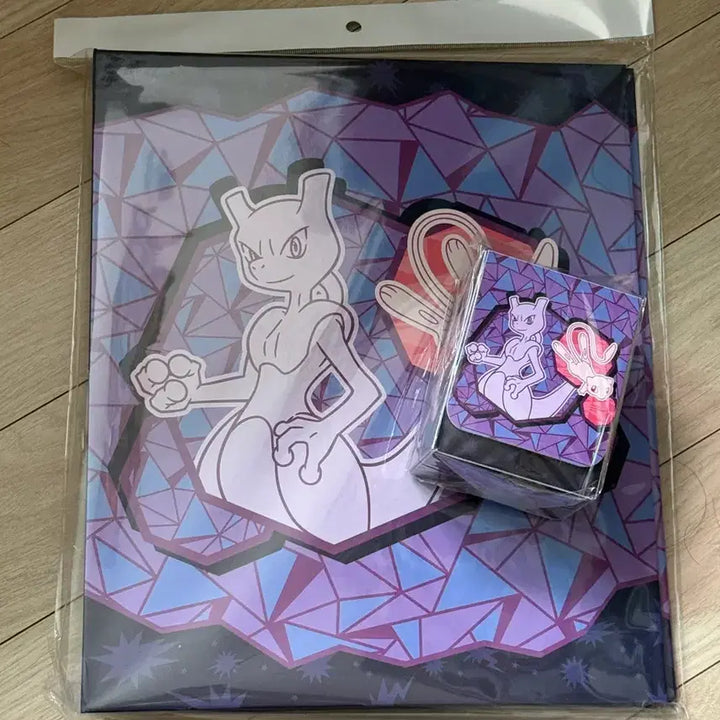 [BUNJANG] Pokemon Card Game Collection File + Deck Case (Mew &amp; Mewtwo) / 포켓몬 카드 게임 컬렉션 파일+덱케이스 (디멘션 : 뮤&amp;뮤츠)