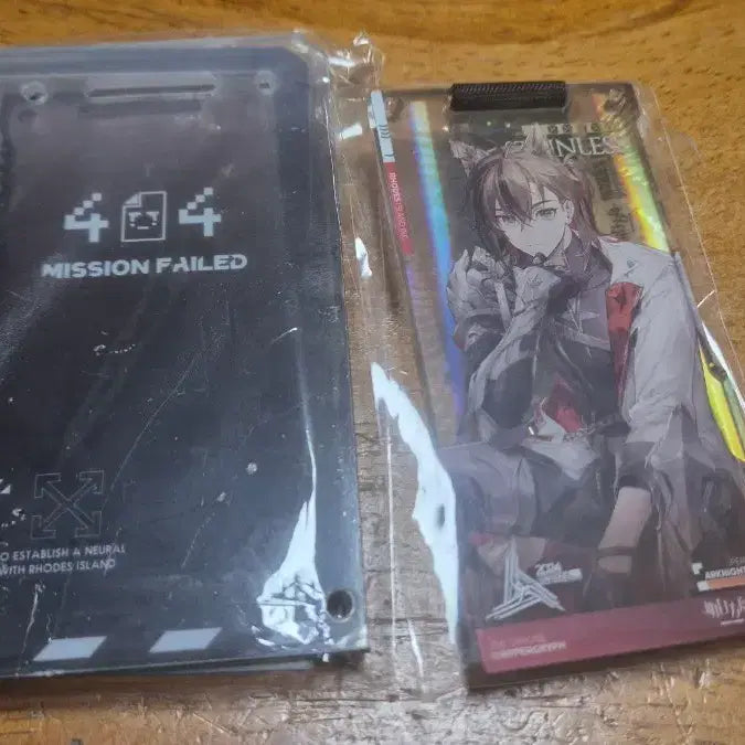 [BUNJANG] Arknights Stainless Steel Pass Case / 명일방주 통행증 스테인리스 통행증 케이스