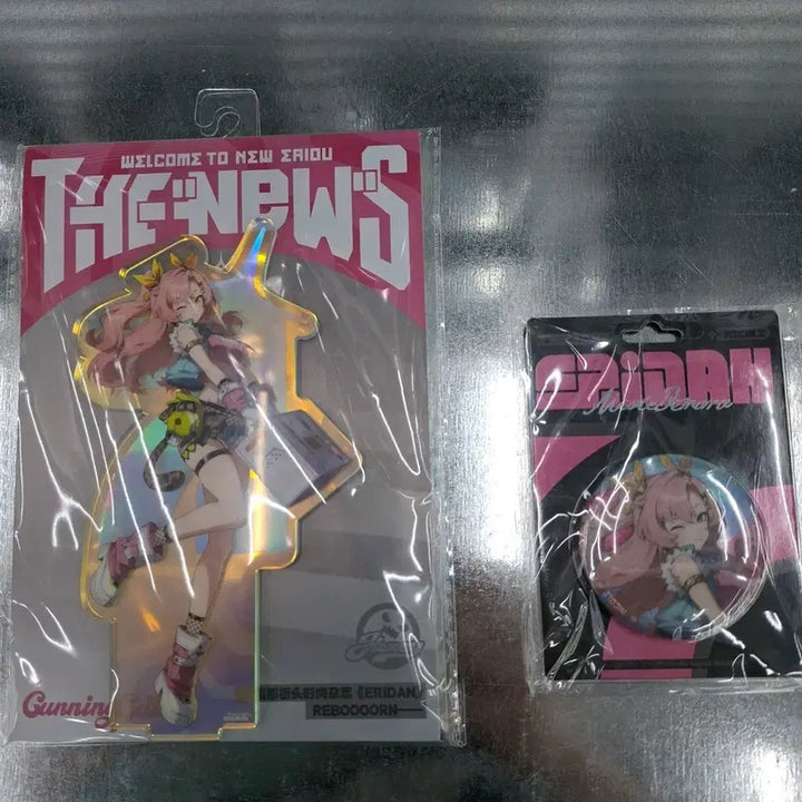 [BUNJANG] Zenless Zone Zero Nicole LED Costume Acrylic Stand &amp; Badge Set (Sealed) / 젠레스 존 제로 니콜 리두 코스튬 아크릴 스탠드 미개봉 젠존제 ZZZ