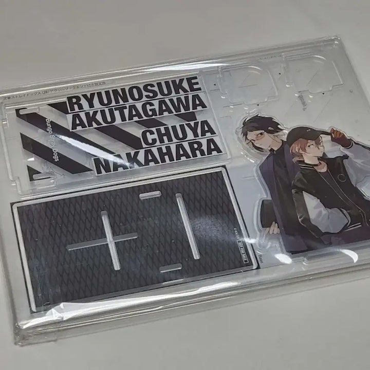 [BUNJANG] Bungo Stray Dogs Acrylic Bookends Set / 문스독 아크릴 북엔드 아츠시 다자이 아쿠타가와 츄야 일괄
