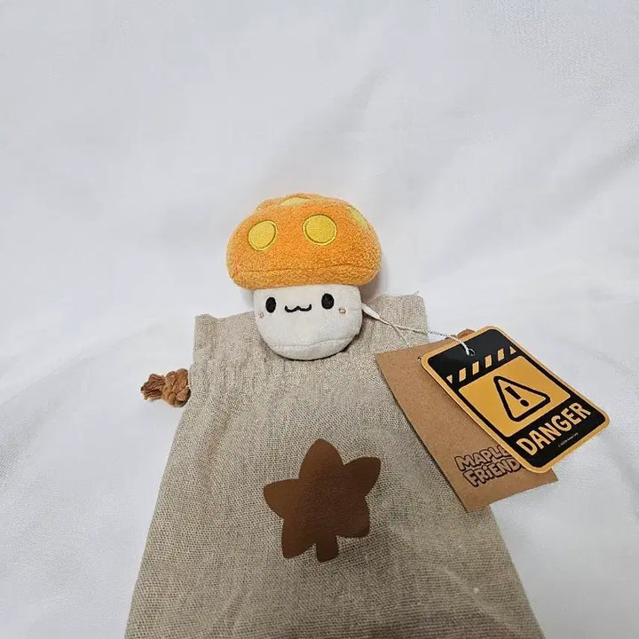 [BUNJANG] MapleStory Orange Mushroom Plush Doll / 메이플스토리 주황버섯 인형