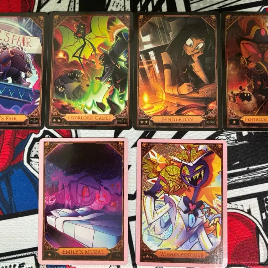 [BUNJANG] Hellbound Season 2 Trading Card Pink Foil Penceus / 해즈빈 호텔 2nd 시즌2 트레이딩카드 트레카 핑크포일 펜셔스