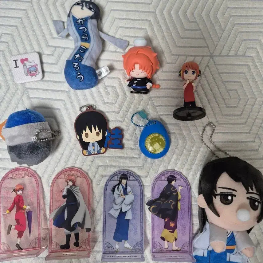 [BUNJANG] Gintama Goods Set (Acrylic Stand, Figure, Plush) / 은혼 굿즈 세트