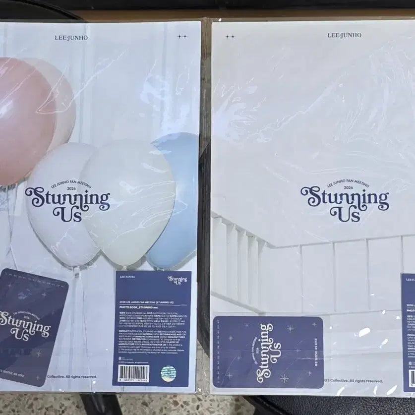 [BUNJANG] 2PM Lee Junho Stunning Us 2026 Photobook Bundle Set (Photocards Included) / 이준호 포토북 Stunning Us 2026 2권 일괄