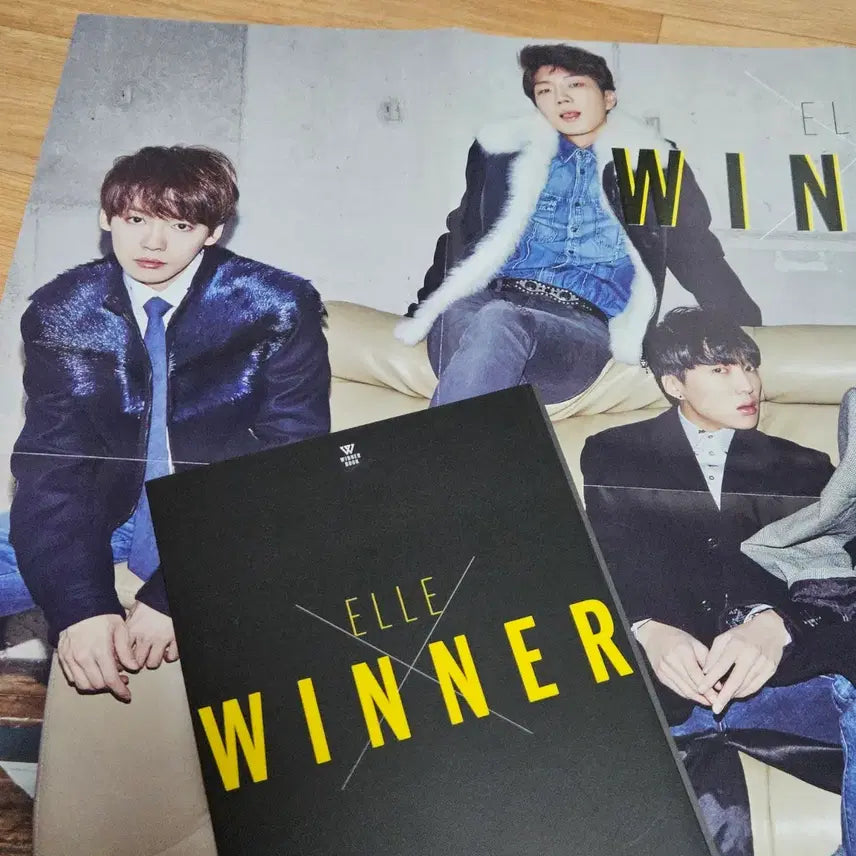 [BUNJANG] WINNER ELLE November 2014 Special Issue + Poster Set / 위너(WINNER) 엘르 ELLE 2014년 11월호 특별 부록 + 포스터 세트