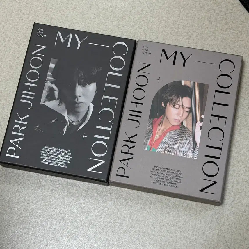 [BUNJANG] Park Jihoon Collection Album Bundle Set (Excluding Photocards) / 박지훈 컬렉션 앨범 일괄 포카없음