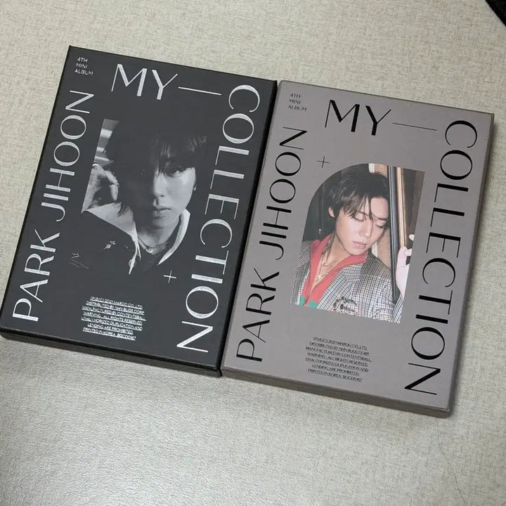 [BUNJANG] Park Jihoon Collection Album Bundle Set (Excluding Photocards) / 박지훈 컬렉션 앨범 일괄 포카없음