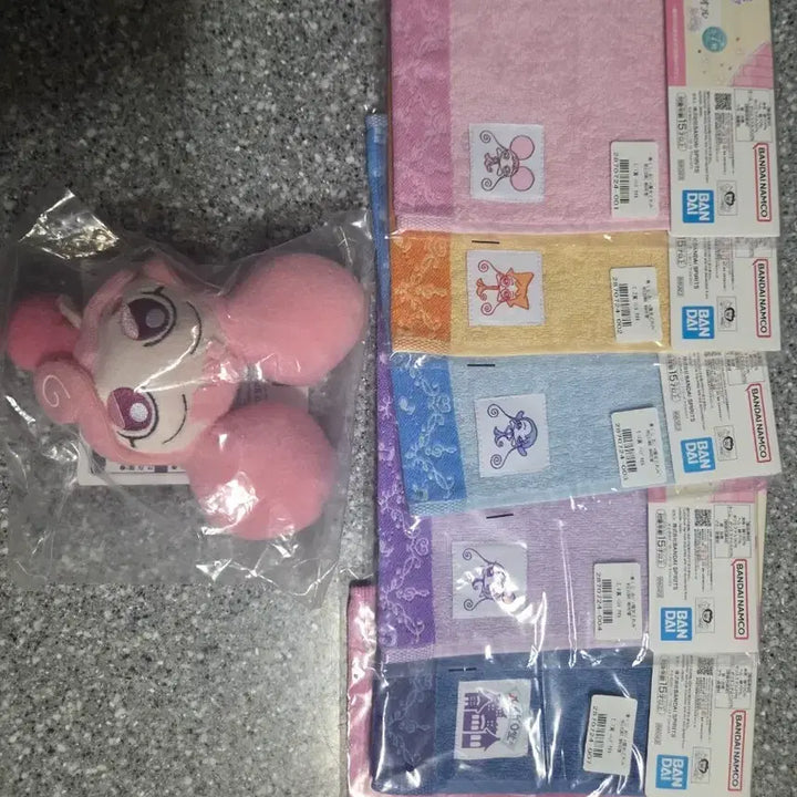 [BUNJANG] Ojamajo Doremi Dodo Doll &amp; Handkerchief Bundle Set / 꼬마마법사레미 도도 D상+손수건일괄