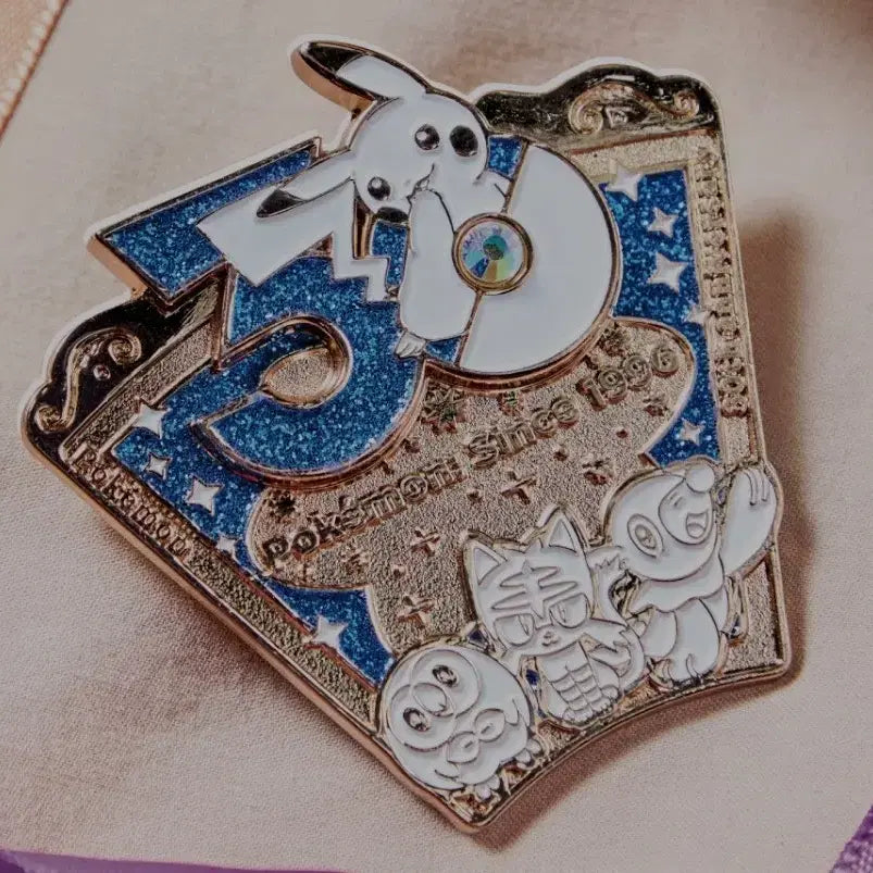 [BUNJANG] Pokemon 30th Anniversary September Badge (Sealed) / 포켓몬스터 30주년 뱃지 9월 [미개봉]