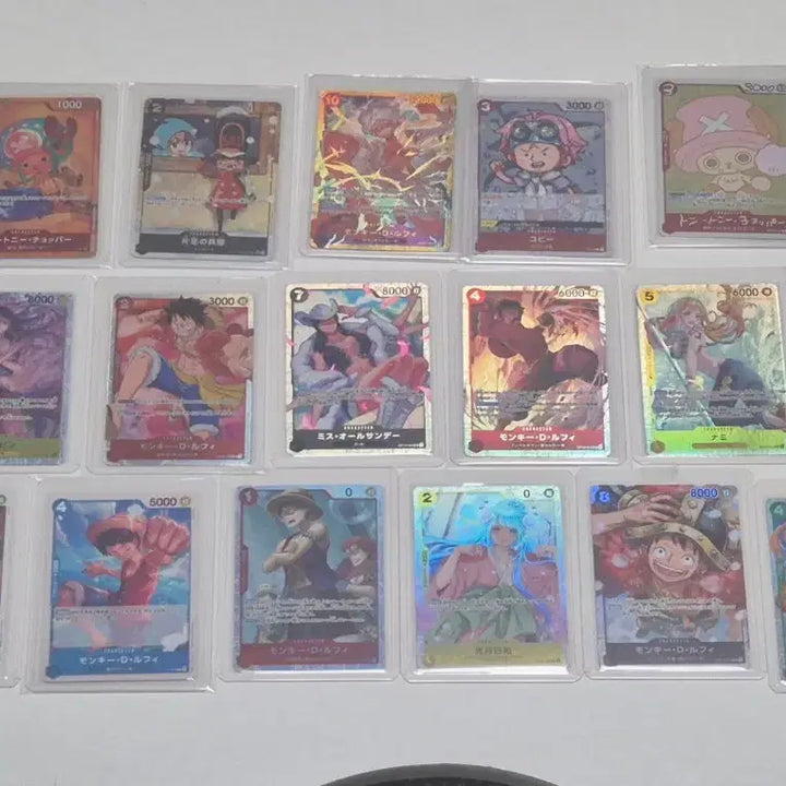 [BUNJANG] One Piece Card Bundle Set - Luffy, Chopper, Nami, etc. / 원피스 카드  일괄 판매 루피 쵸파 나미 등