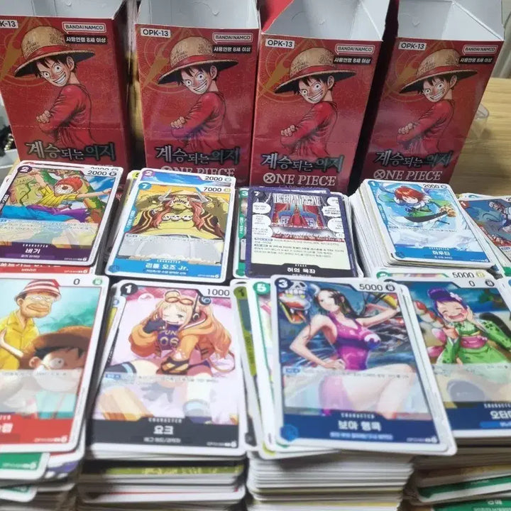 [BUNJANG] One Piece Card Game OPK-13 Standard Card Deck Bundle / 원피스 카드 게임 opk-13 일반 카드 덱 일괄