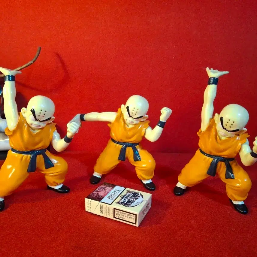 [BUNJANG] Vintage Krillin Doll Set (3 Pieces) / 빈티지 인형 3점