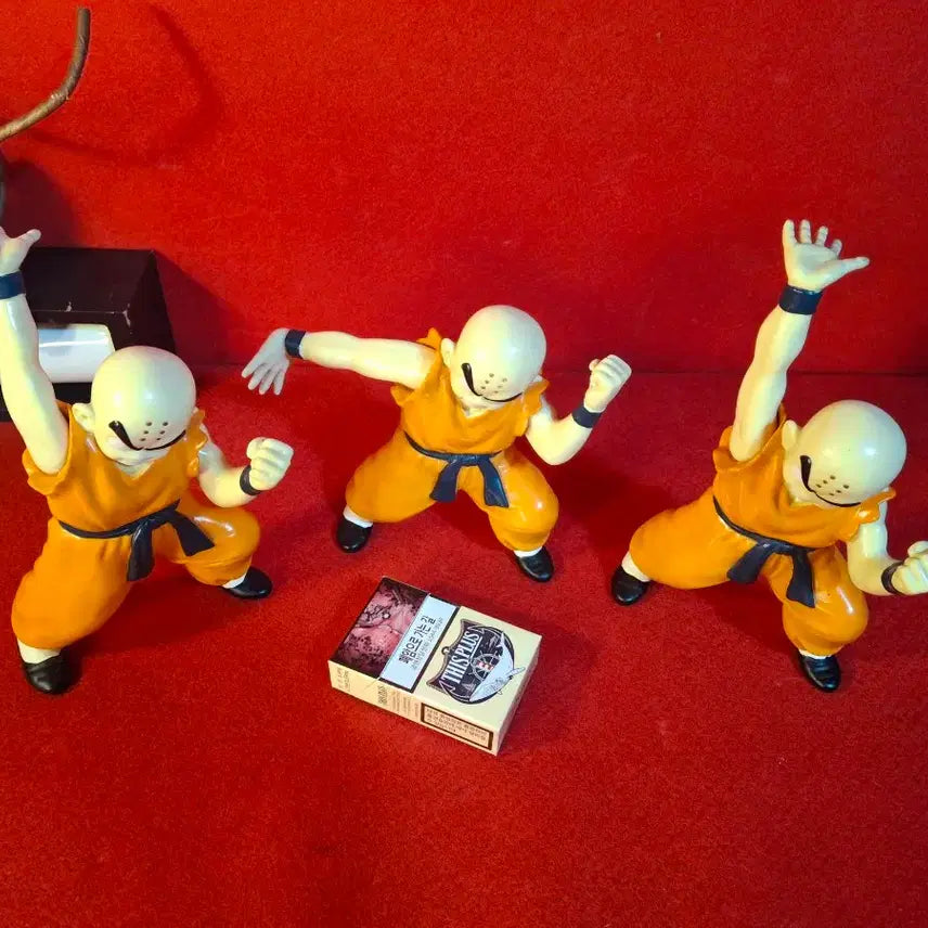 [BUNJANG] Vintage Krillin Doll Set (3 Pieces) / 빈티지 인형 3점