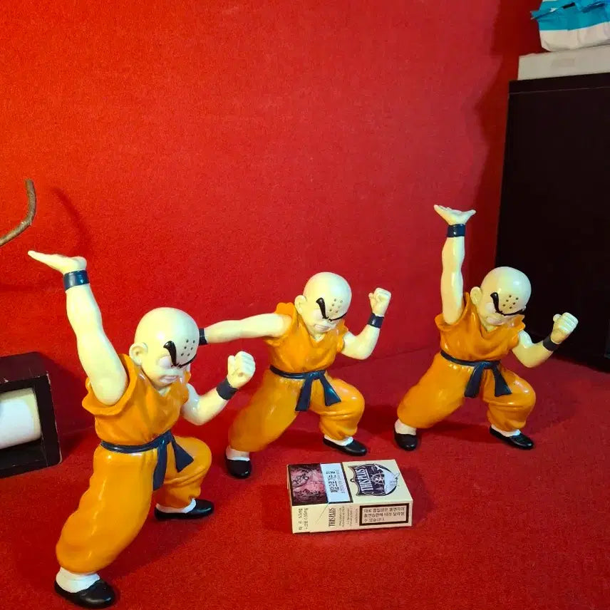 [BUNJANG] Vintage Krillin Doll Set (3 Pieces) / 빈티지 인형 3점