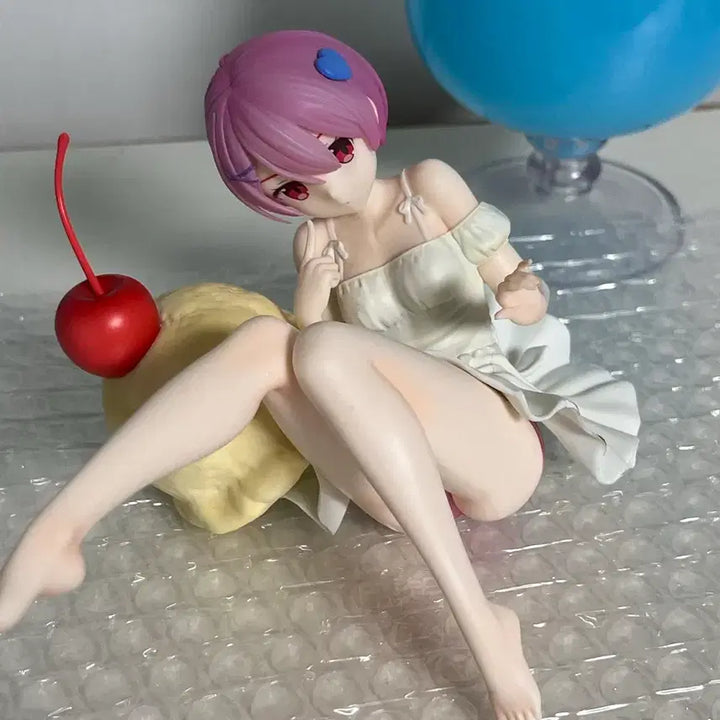 [BUNJANG] Re:Zero Rem &amp; Ram Cream Soda Figure Set / 리제로 렘 람 엘코코 크림소다 피규어