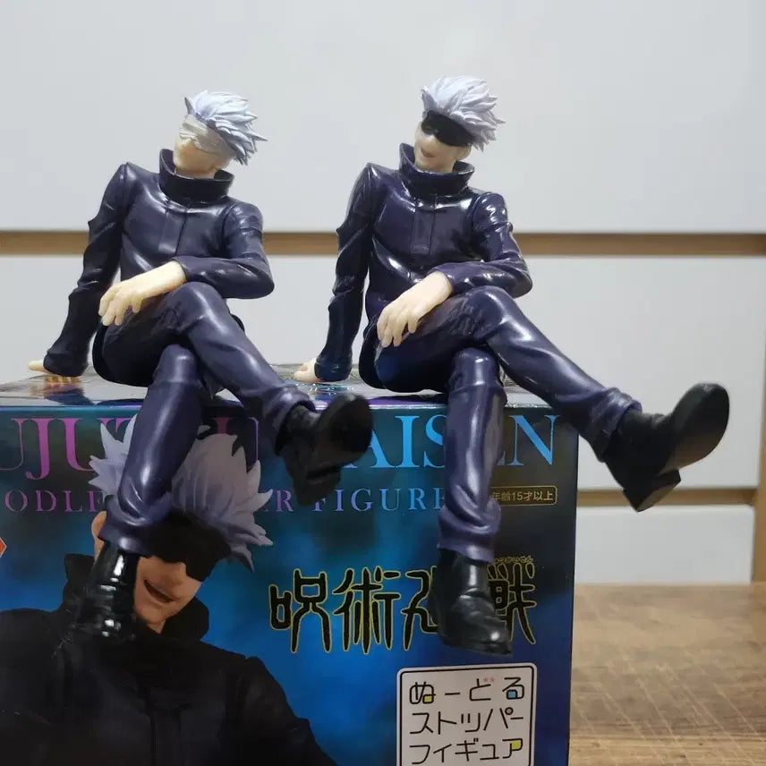 [BUNJANG] Jujutsu Kaisen Satoru Gojo Noodle Stopper Bundle Set (2 types) / 일괄) 주술회전 고죠 사토루 누들 스토퍼 2종