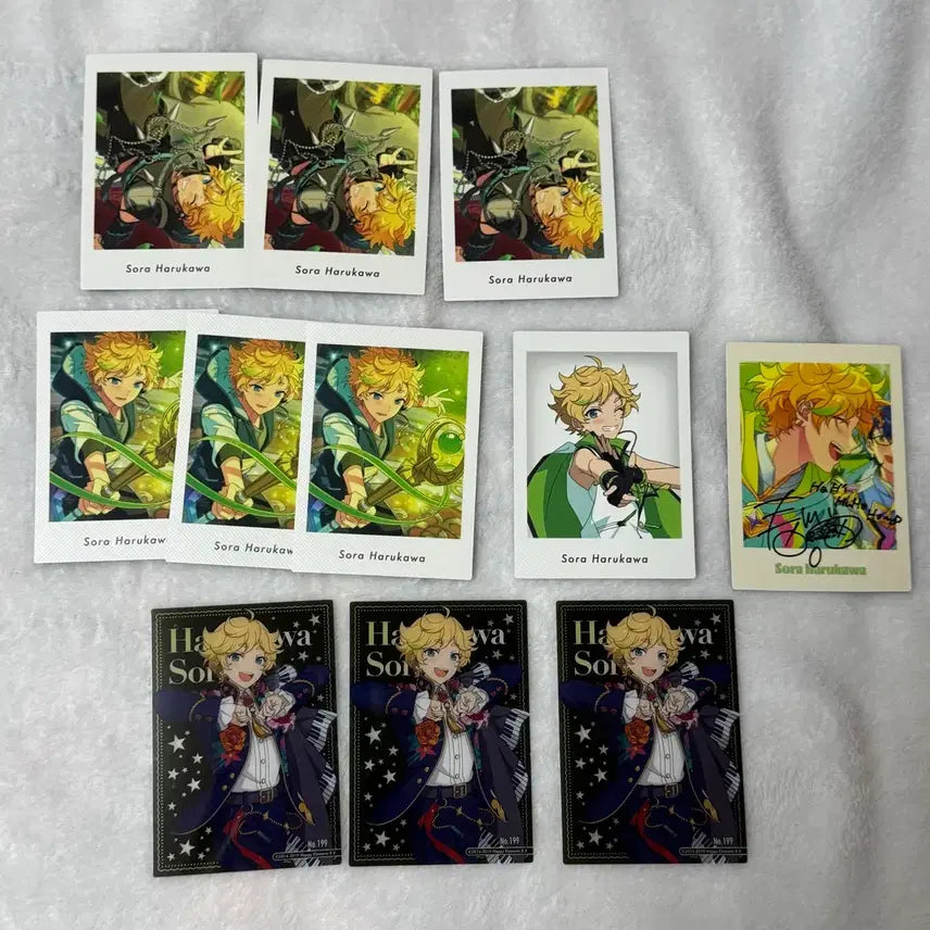 [BUNJANG] Ensemble Stars Sora 10th Anniversary Unit Visual Clear Card Bundle Set / 일괄) 앙스타 소라 10주년 파샷츠 유닛 비주얼 특전 클카 클리어카드