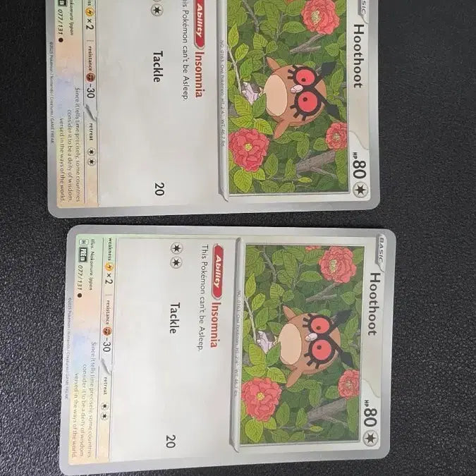 [BUNJANG] Pokemon Card North American Boobu / 포켓몬 카드 북미 부우부