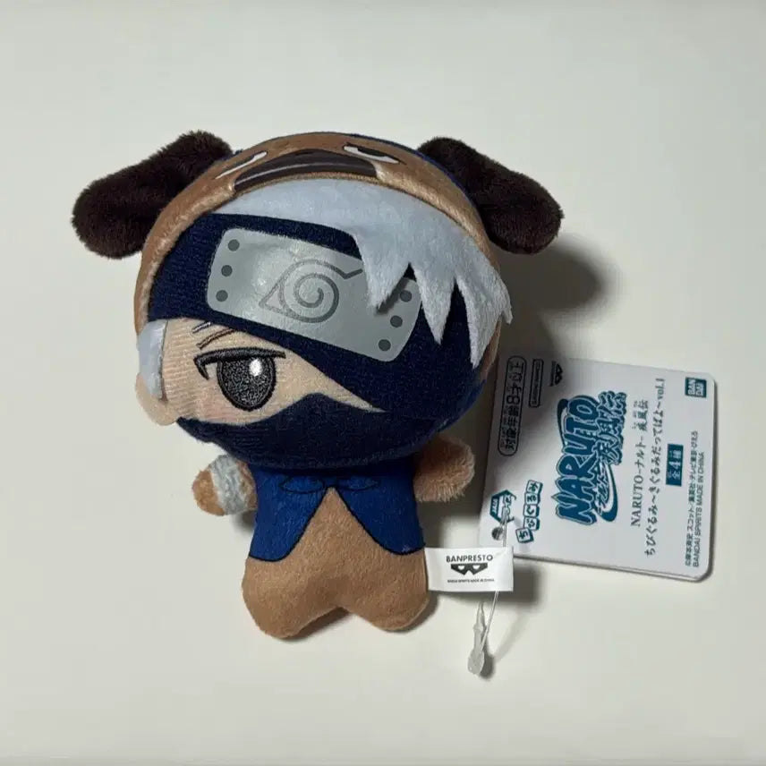 [BUNJANG] Banpresto Naruto Shippuden Hatake Kakashi Chibi Plush / 나루토 질풍전 반프레스토 누이구루미 치비구루미 치비 치비 누이 하타케 카카시
