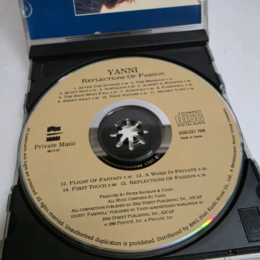 [BUNJANG] YANNY Reflection of Passion CD / 야니 YANNY reflection of passion