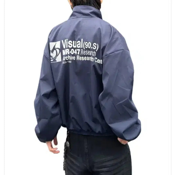 [BUNJANG] Cortis Level Windbreaker Navy / 안건호 고프코어 레벨 바람막이 코르티스 손민수 옷 판매