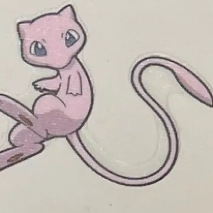 [BUNJANG] Mew (0151) Sticker / 상태양호)뮤 띠부씰